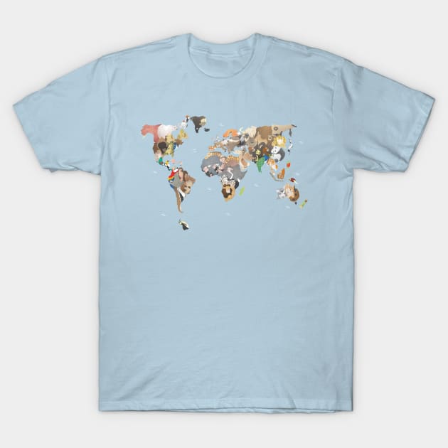 Beastly Planet T-Shirt by rcatron